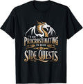 I'm Not Procrastinating Doing Side Quests Dragon - Adult & Kids T-Shirts, Sweatshirts & Hoodies apparel design preview 1
