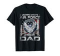 Mens Proud Air Force Dad Military T-Shirt - Novelty Apparel for Adults - T-Shirt, Sweatshirt, Hoodie