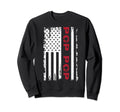 Us Flag Fathers Day Pop Pop Father Sweatshirt - Trendy Graphic Unisex - T-Shirt, Sweatshirt, Hoodie