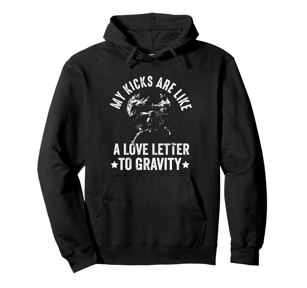 Muay Thai Fighter Dad Thai Kickboxing Hoodie - Casual Everyday Wear Unisex - T-Shirt, Sweatshirt, Hoodie