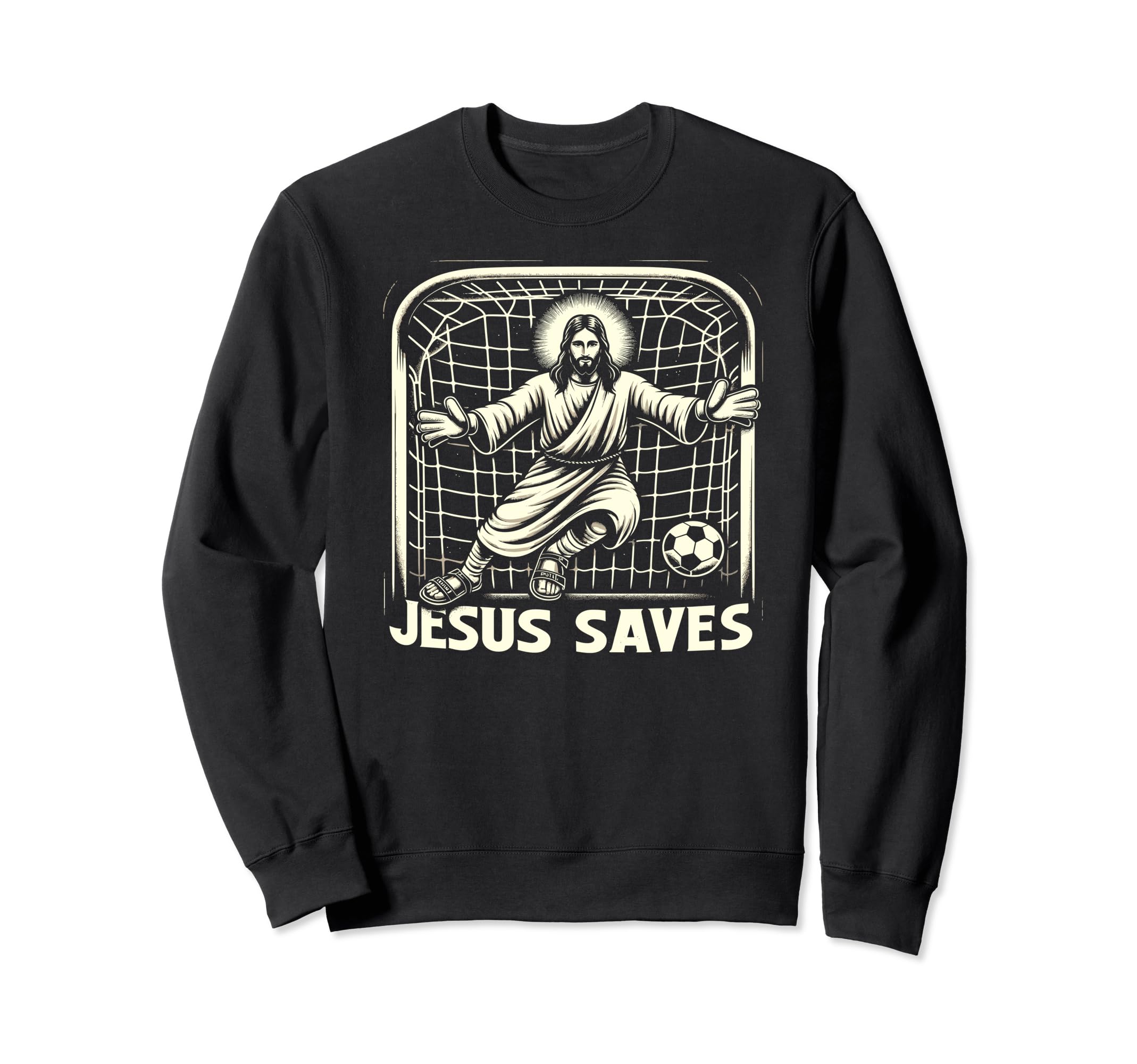 C J S Religious Christian Soccer T-Shirt - Fun Novelty Design Men Women - T-Shirt, Sweatshirt, Hoodie
