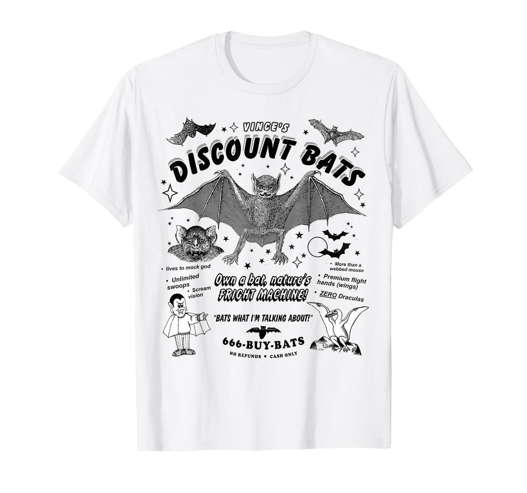 Funny Vinces Discount Bats Arcane Hoodie - Streetwear Style for Adults - T-Shirt, Sweatshirt, Hoodie