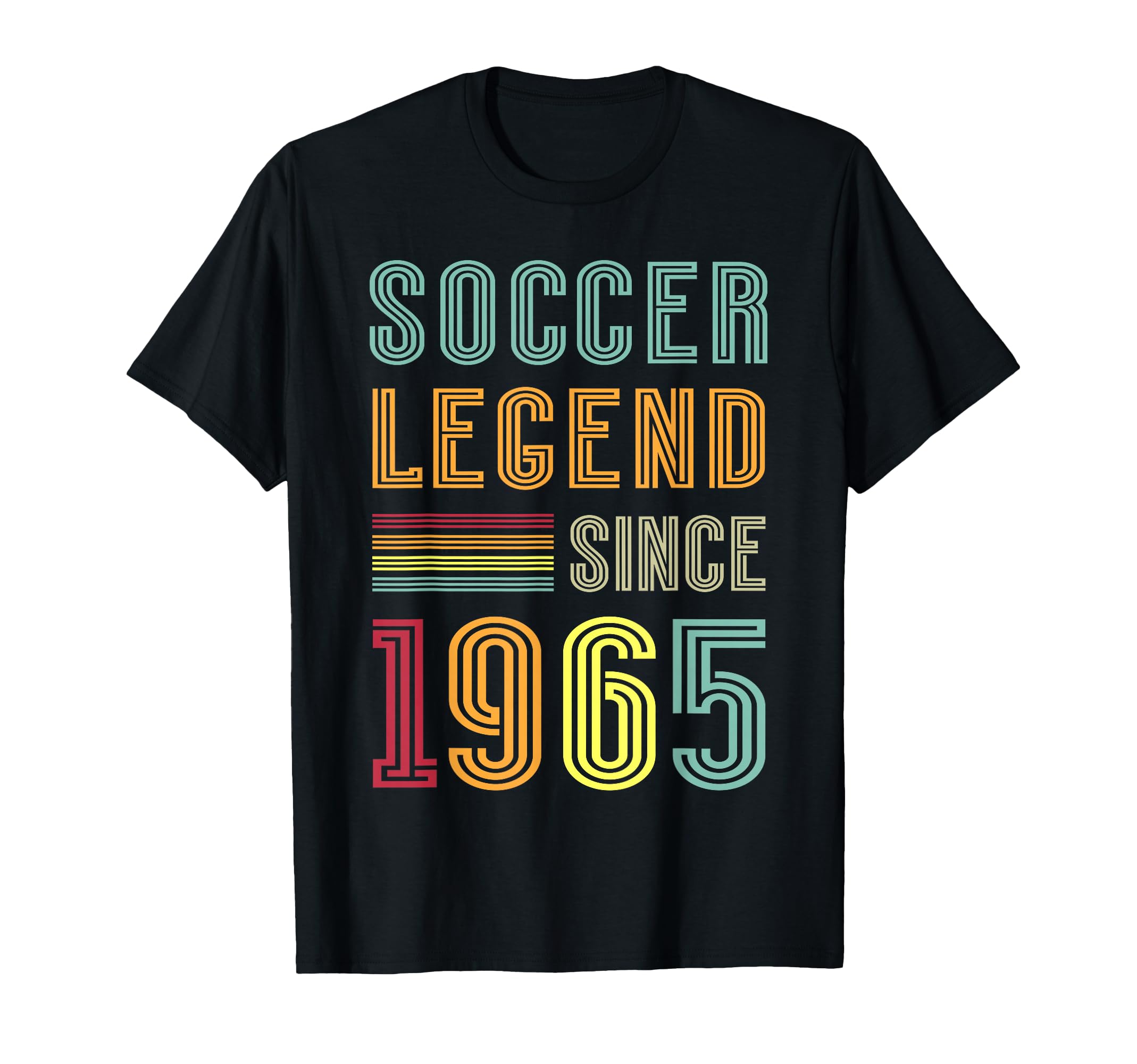 Soccer Legend 1965 61 Year Old T-Shirt - Custom Art Print for Adults - T-Shirt, Sweatshirt, Hoodie