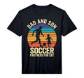 Mens Dad And Son Soccer Partners Life T-Shirt - Trendy Graphic Men Women - T-Shirt, Sweatshirt, Hoodie