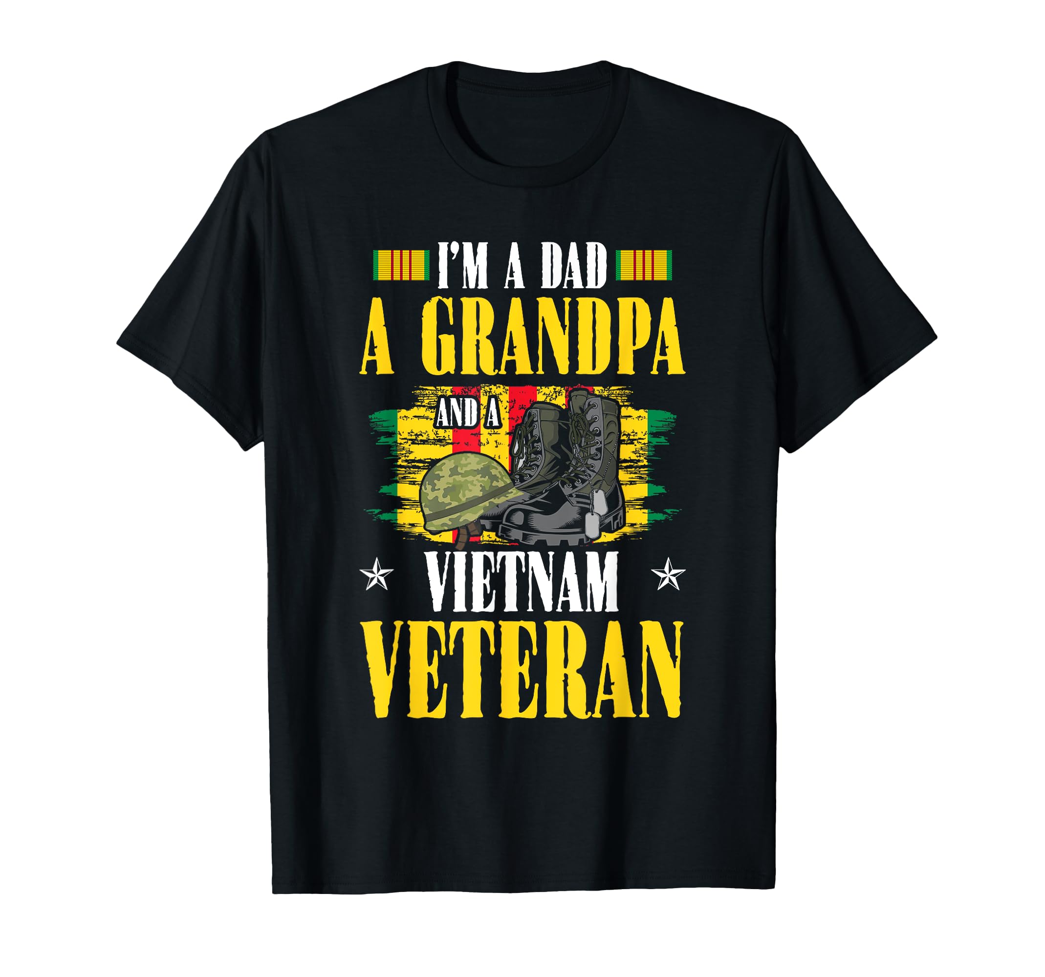 Vietnam Veteran Dad Grandpa T-Shirt - Streetwear Style for Adults - T-Shirt, Sweatshirt, Hoodie