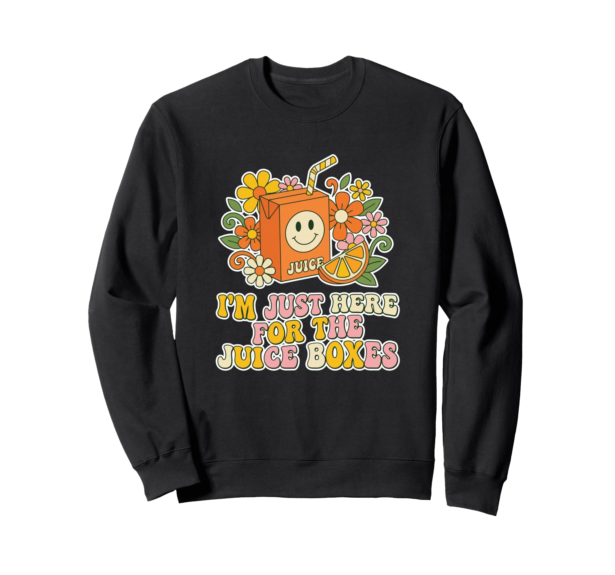 Im Just Here Juice Boxes Soccer Sweatshirt - Streetwear Style Men Women - T-Shirt, Sweatshirt, Hoodie