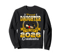 Proud Daughter Two 2026 Graduates Sweatshirt - Unique Graphic Unisex - T-Shirt, Sweatshirt, Hoodie