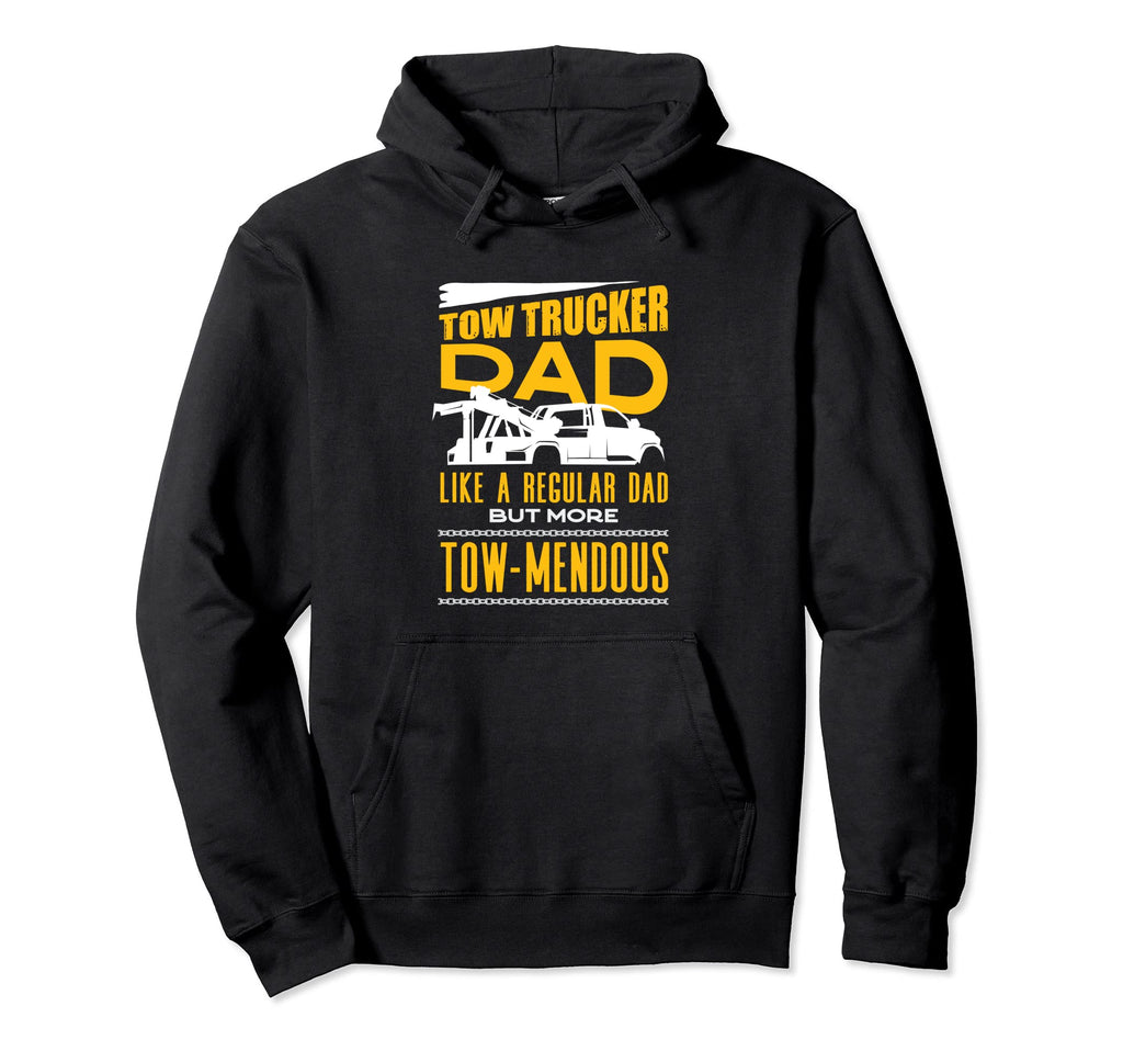 Tow Trucker Driver Operator Tow Hoodie - Custom Art Print for Adults - T-Shirt, Sweatshirt, Hoodie