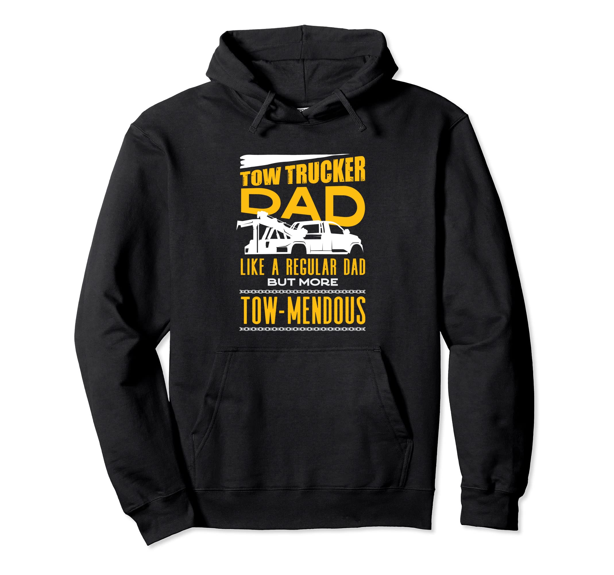 Tow Trucker Driver Operator Tow Hoodie - Custom Art Print for Adults - T-Shirt, Sweatshirt, Hoodie