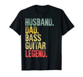 Mens Gift Husband Dad Base Guitar Legend T-Shirt - Trendy Graphic Men Women - T-Shirt, Sweatshirt, Hoodie