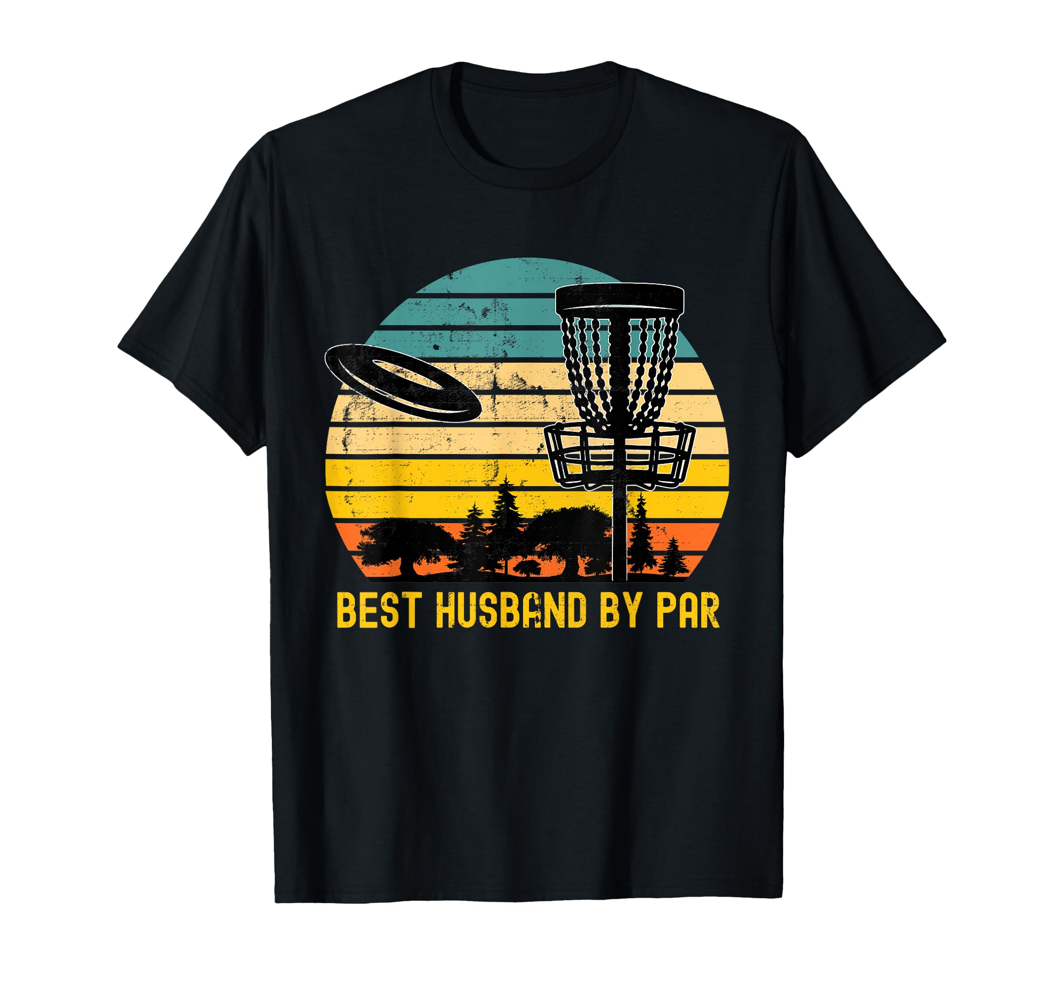 Disc Golf Husband Best Husband Par Disk T-Shirt - Graphic Print for Adults - T-Shirt, Sweatshirt, Hoodie