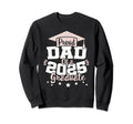 Proud Dad 2025 Graduate Class 25 Sweatshirt - Minimalist Print for Adults - T-Shirt, Sweatshirt, Hoodie