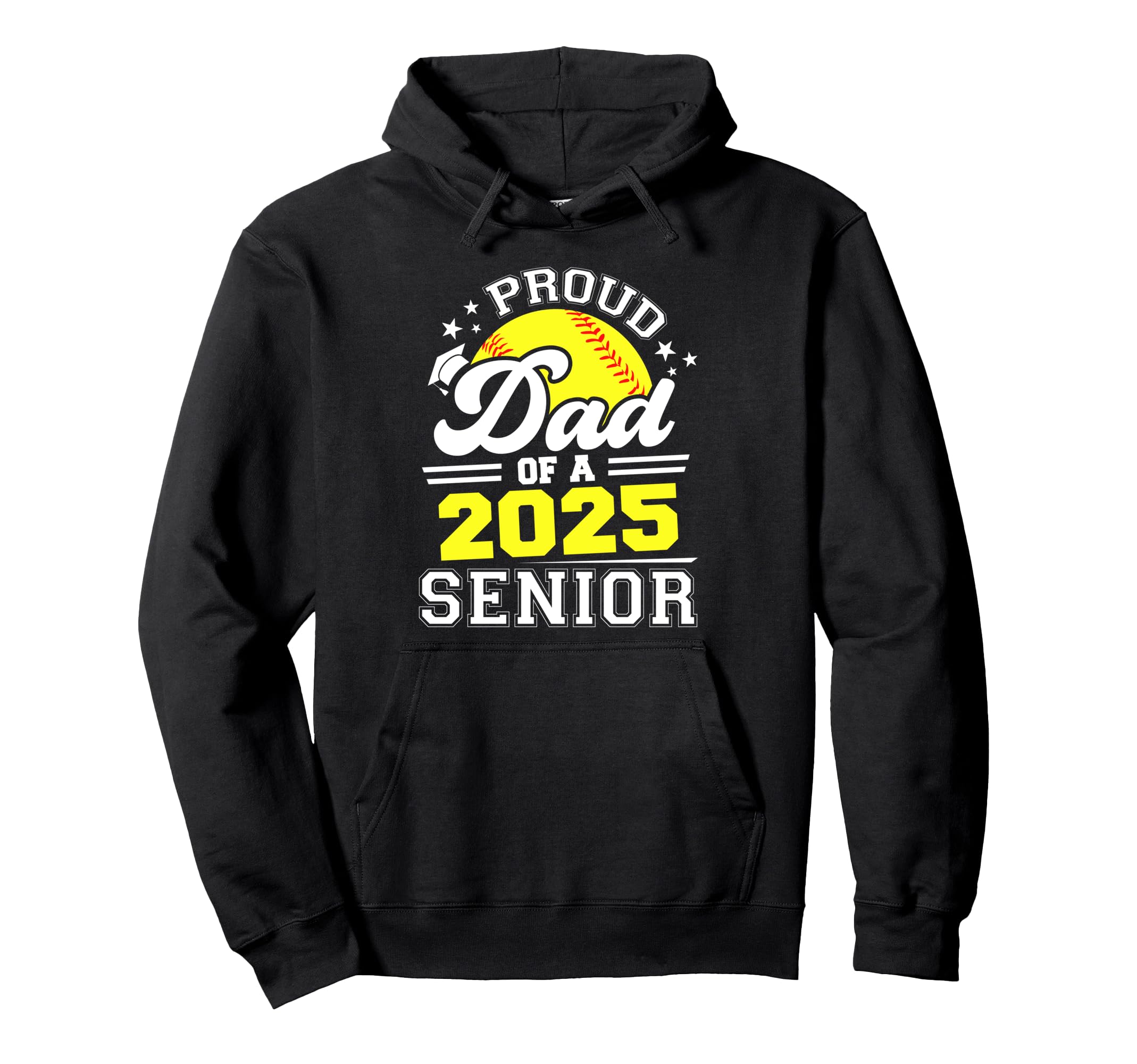 Proud Dad 2025 Senior Graduate Grad 2025 Hoodie - Trendy Graphic Unisex - T-Shirt, Sweatshirt, Hoodie