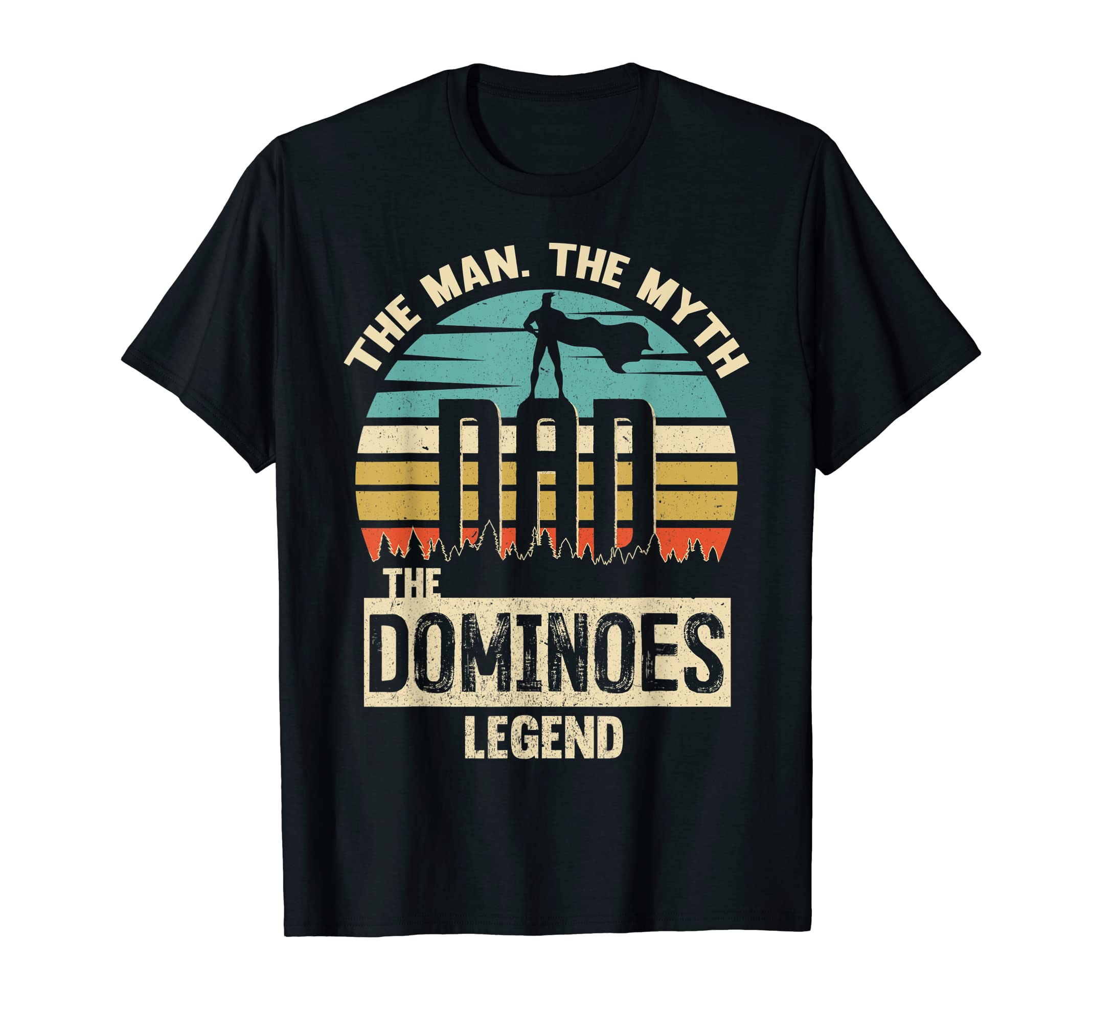 Myth Legend Dad Dominoes T-Shirt - Custom Art Print for Adults - T-Shirt, Sweatshirt, Hoodie