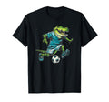 Alligator Soccer Player Crocodile T-Shirt - Streetwear Style for Adults - T-Shirt, Sweatshirt, Hoodie