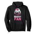 Im His Biggest Fan Soccer Little Hoodie - Minimalist Print for Adults - T-Shirt, Sweatshirt, Hoodie