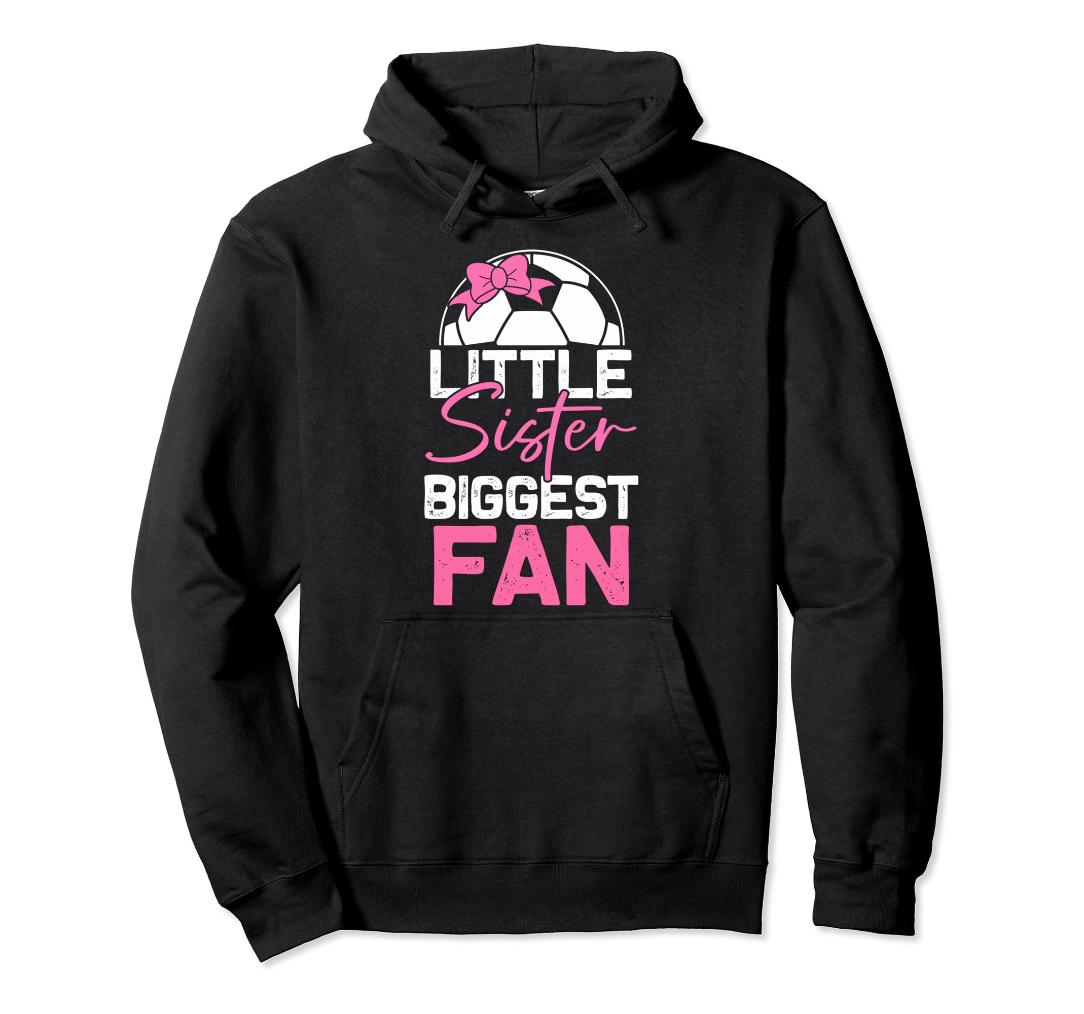 Im His Biggest Fan Soccer Little Hoodie - Minimalist Print for Adults - T-Shirt, Sweatshirt, Hoodie