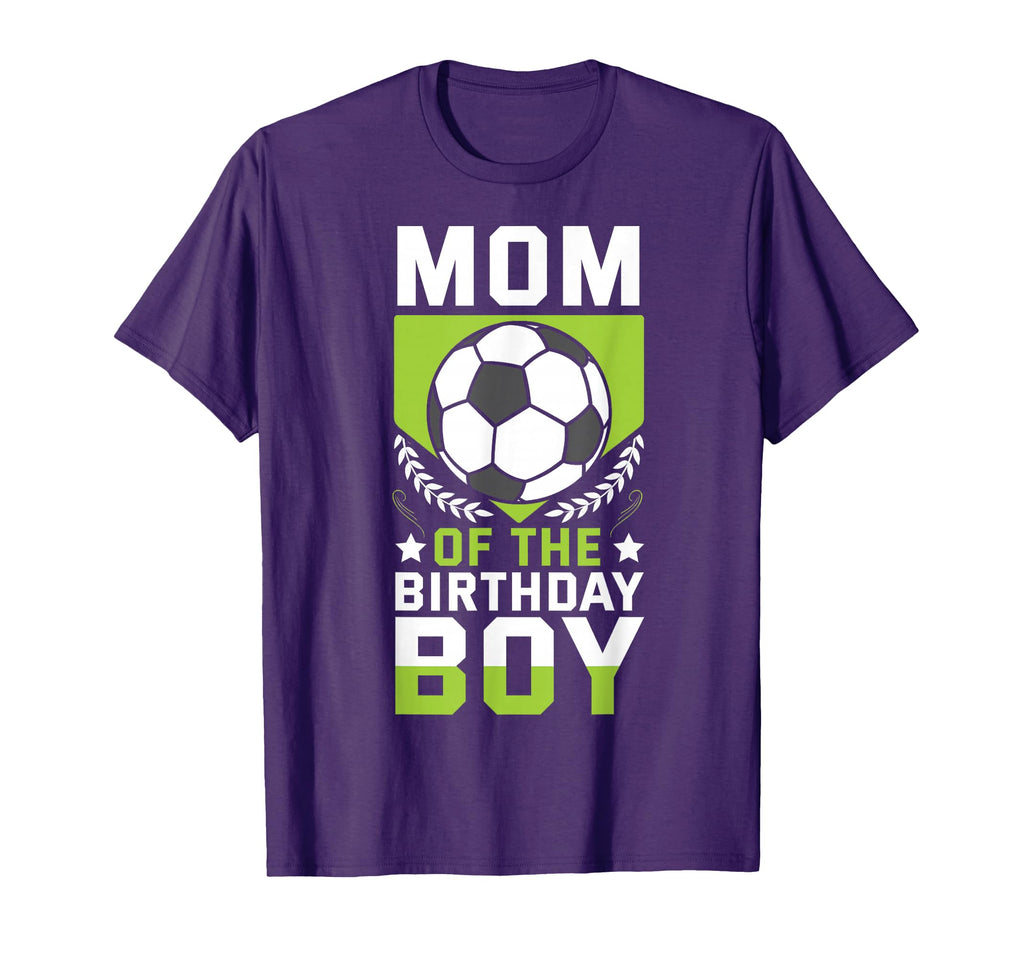 Mom Birthday Soccer Player Bday Team T-Shirt - Minimalist Print for Adults - T-Shirt, Sweatshirt, Hoodie