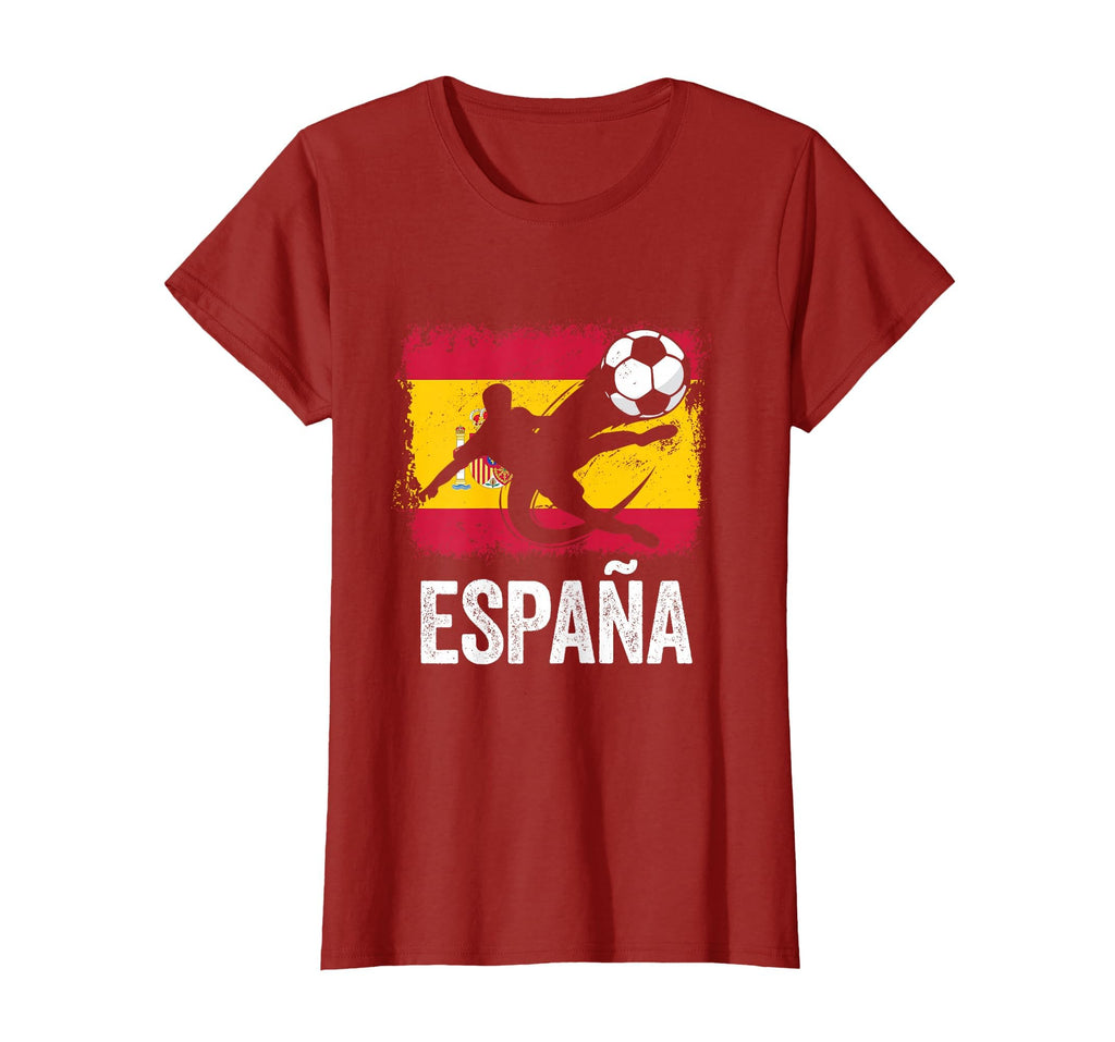 Spain Espana Soccer Football Fan Jersey T-Shirt - Graphic Print Unisex - T-Shirt, Sweatshirt, Hoodie