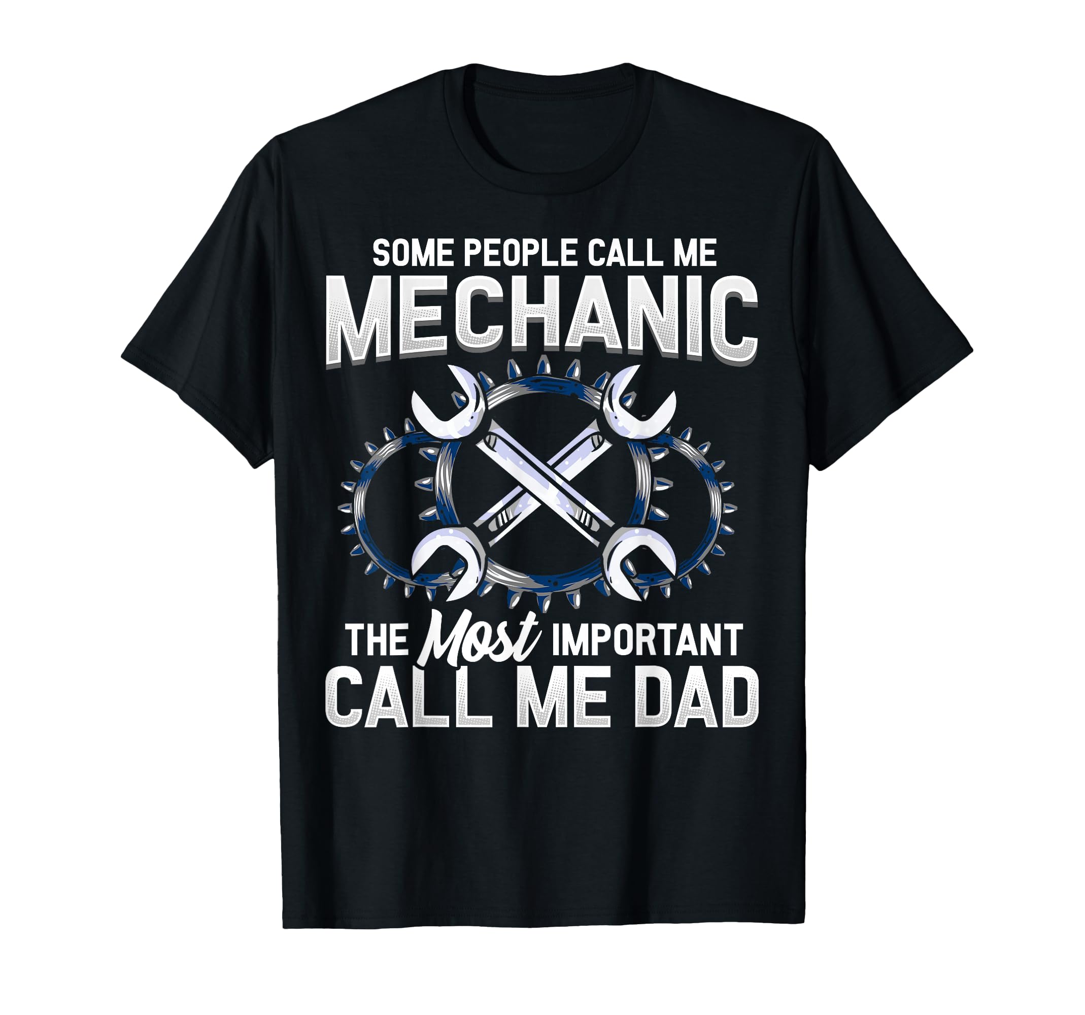 Styley Mens Mechanic Dad Novelty T-Shirt - Aesthetic Graphic for Adults - T-Shirt, Sweatshirt, Hoodie