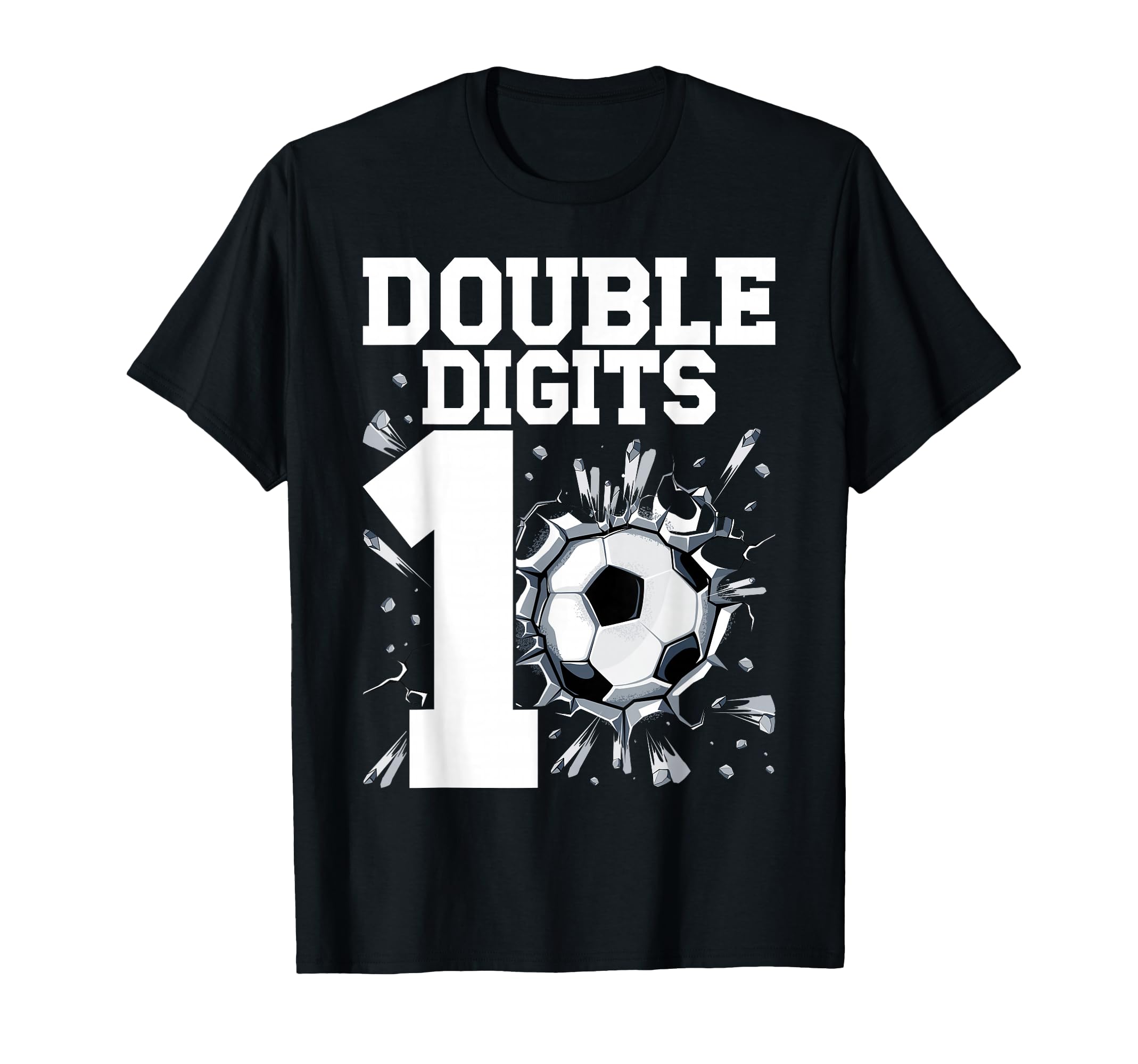 Its My 10Th Birthday Soccer Player 10 T-Shirt - Custom Art Print Unisex - T-Shirt, Sweatshirt, Hoodie