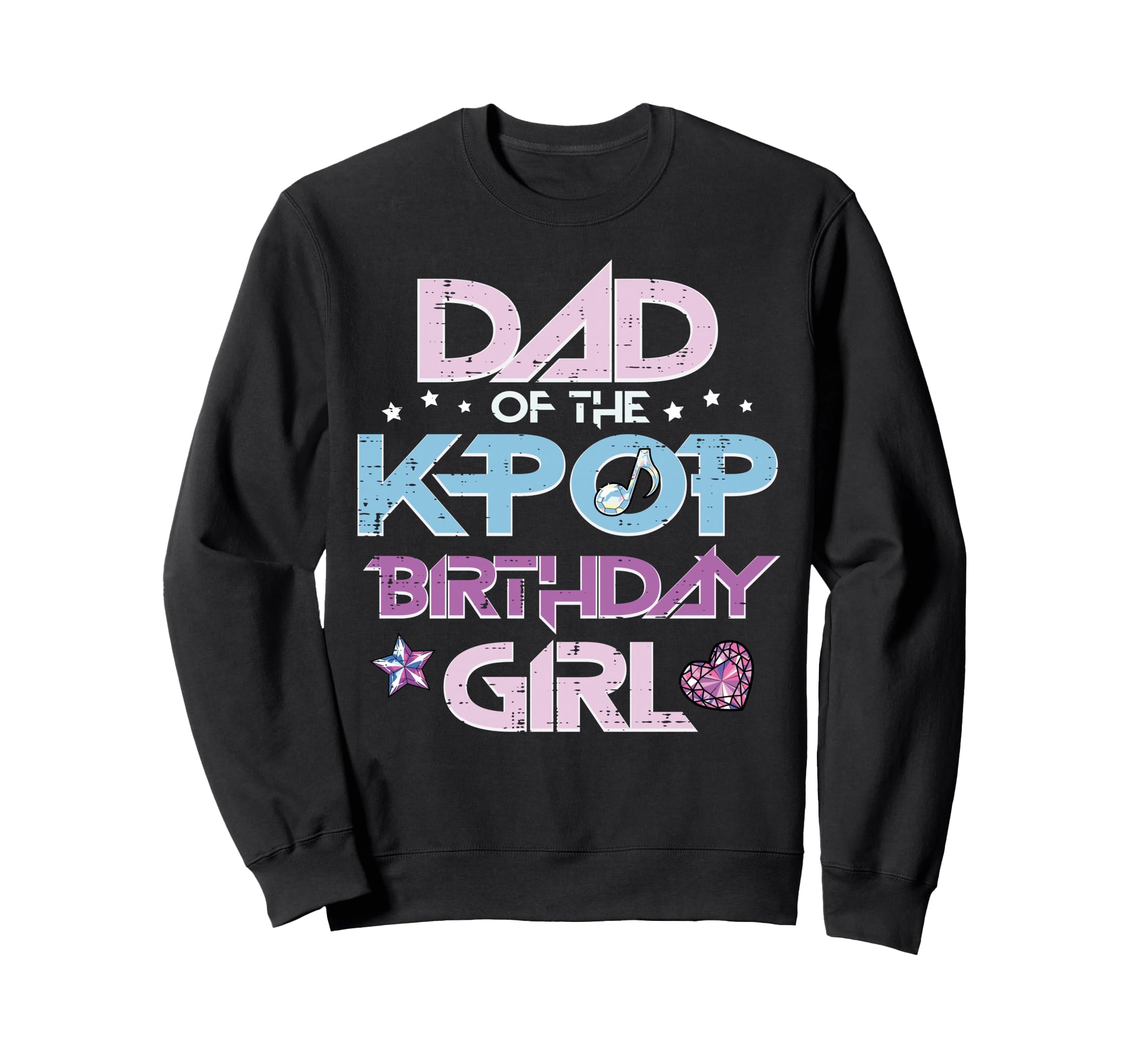 Dad Kpop Birthday Family Sweatshirt - Casual Everyday Wear Men Women - T-Shirt, Sweatshirt, Hoodie
