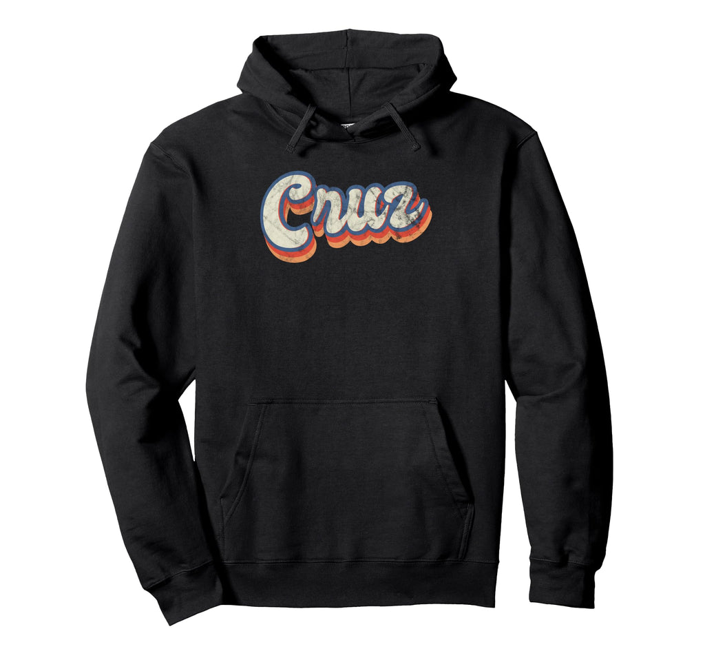 Cruz Personalized Name Custom Lettering 70S Hoodie - Graphic Print Unisex - T-Shirt, Sweatshirt, Hoodie