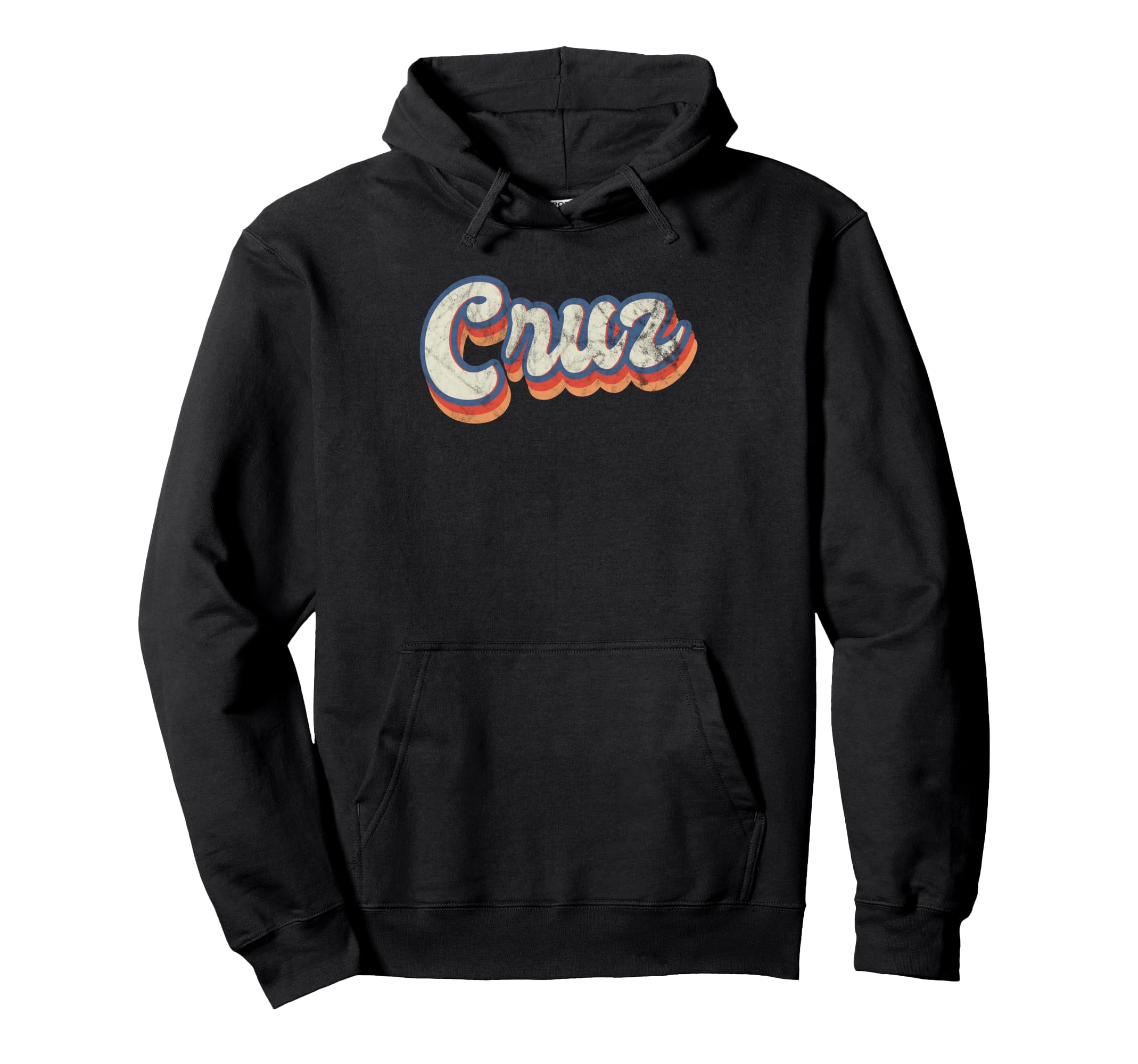 Cruz Personalized Name Custom Lettering 70S Hoodie - Graphic Print Unisex - T-Shirt, Sweatshirt, Hoodie