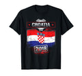 Croatia 2018 Soccer Croatian Flag Fan Gift T-Shirt - Trendy Graphic Unisex - T-Shirt, Sweatshirt, Hoodie
