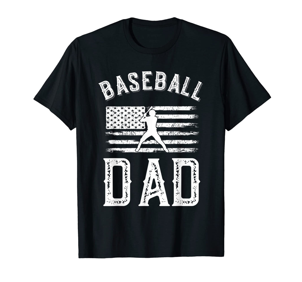 Baseball Dad Funny Fathers Day Gift T-Shirt - Custom Art Print Men Women - T-Shirt, Sweatshirt, Hoodie