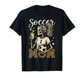 Soccer Mom Skeleton Coffee Leopard T-Shirt - Trendy Graphic for Adults - T-Shirt, Sweatshirt, Hoodie