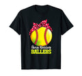 Busy Raising Ballers Softball Mom T-Shirt - Casual Everyday Wear for Adults - T-Shirt, Sweatshirt, Hoodie