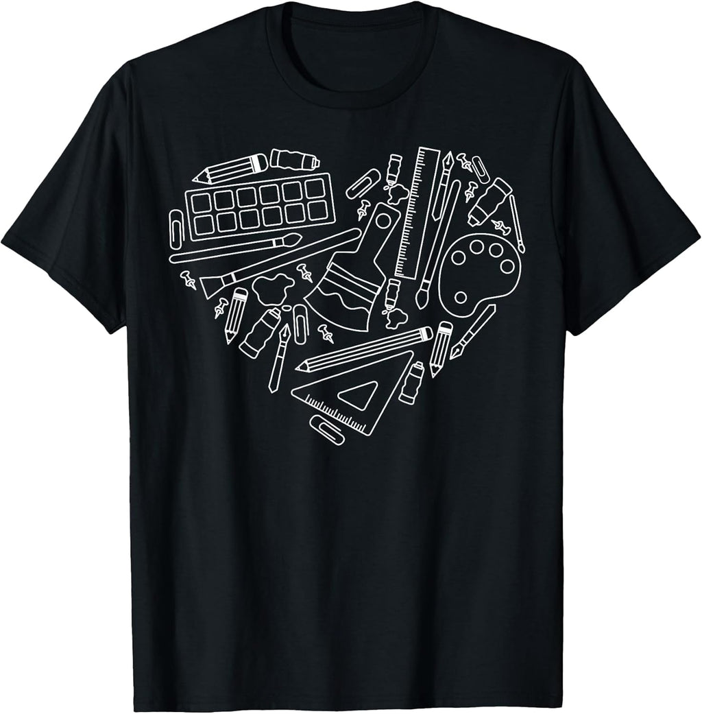 Art Teacher Painting Artist Painter Drawing Student - Adult & Kids T-Shirts, Sweatshirts & Hoodies apparel design preview 1