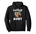 Leopard Heart American Football Sweatshirt - Fun Novelty Design Men Women - T-Shirt, Sweatshirt, Hoodie