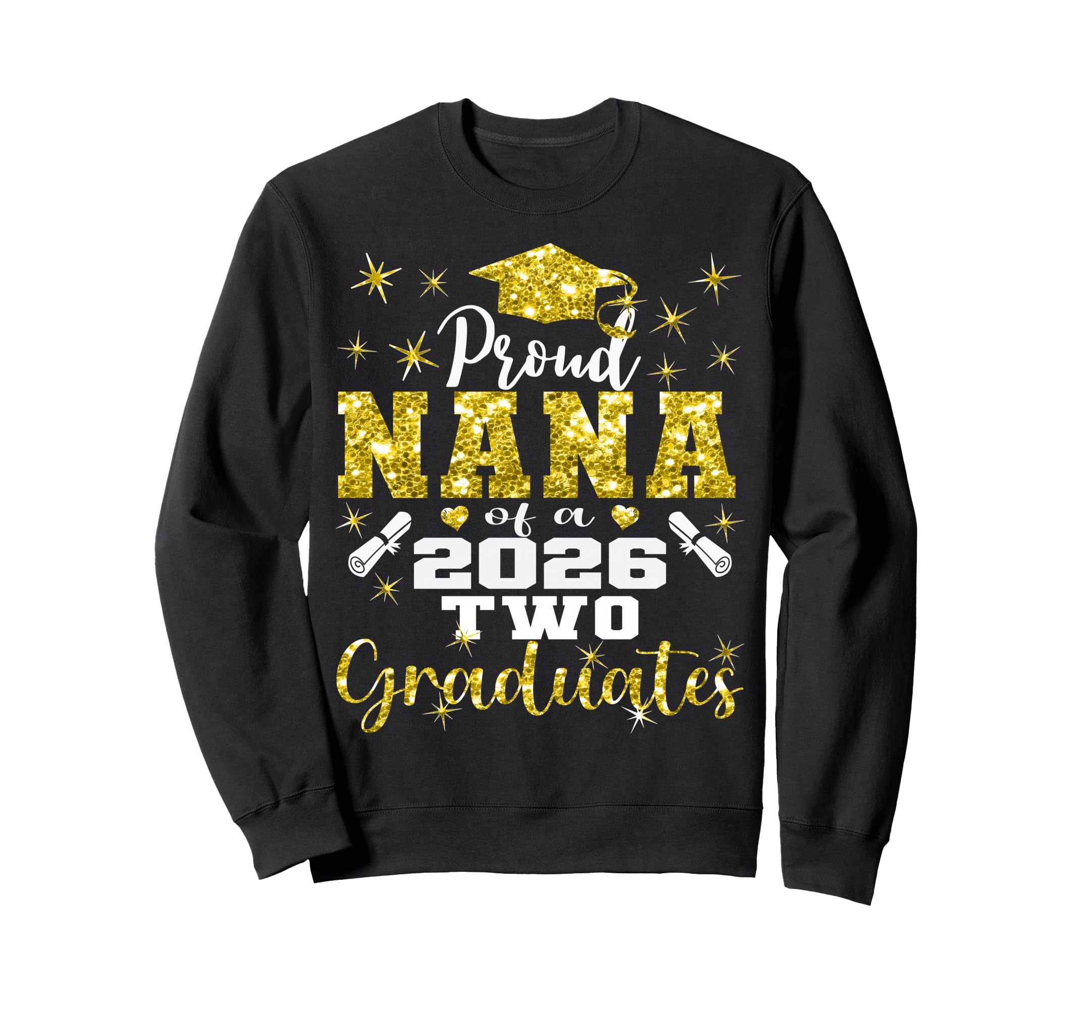 Proud Homie Two 2026 Graduates Sweatshirt - Casual Everyday Wear Men Women - T-Shirt, Sweatshirt, Hoodie