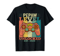 Dad Level Unlocked Gaming Gamer T-Shirt - Casual Everyday Wear Men Women - T-Shirt, Sweatshirt, Hoodie
