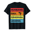 Husband Dad Fisherman Legend Fishing T-Shirt - Unique Graphic for Adults - T-Shirt, Sweatshirt, Hoodie