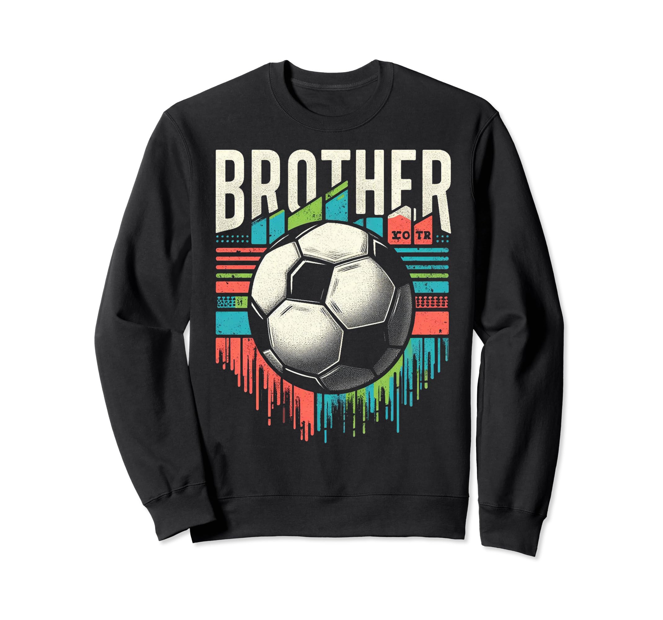 Soccer Brother Family Matching Sweatshirt - Custom Art Print Men Women - T-Shirt, Sweatshirt, Hoodie