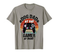 Mens Dog Dad Day Gamer Night Fathers T-Shirt - Graphic Print for Adults - T-Shirt, Sweatshirt, Hoodie