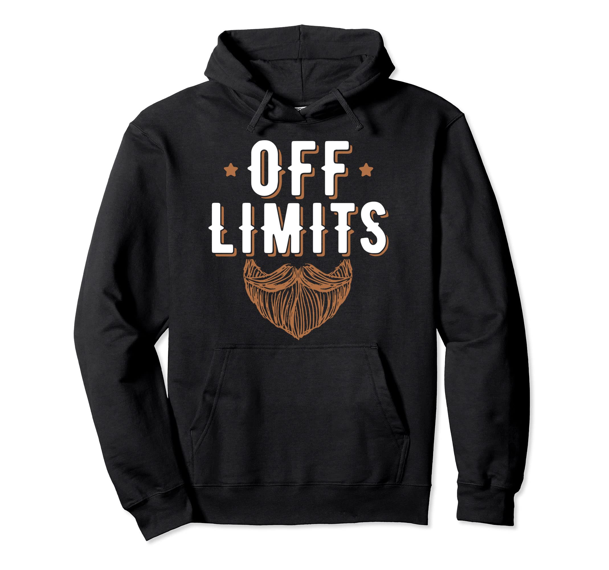 Off Limits Hairy Dad Uncle Beard Lover Hoodie - Custom Art Print Unisex - T-Shirt, Sweatshirt, Hoodie