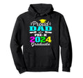 Proud Dad Pre K School Graduate 2024 Hoodie - Novelty Apparel Unisex - T-Shirt, Sweatshirt, Hoodie