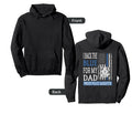 I Back Blue My Dad Proud Police Hoodie - Casual Everyday Wear Unisex - T-Shirt, Sweatshirt, Hoodie