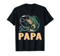 Fathers Day Funny Fisherman Reel Papa T-Shirt - Minimalist Print Men Women - T-Shirt, Sweatshirt, Hoodie
