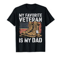 My Favorite Veteran Is My Dad Fathers T-Shirt - Custom Art Print Men Women - T-Shirt, Sweatshirt, Hoodie