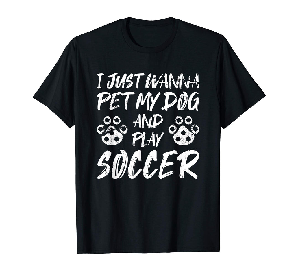 Dog Lover Funny Soccer T-Shirt - Custom Art Print for Adults - T-Shirt, Sweatshirt, Hoodie