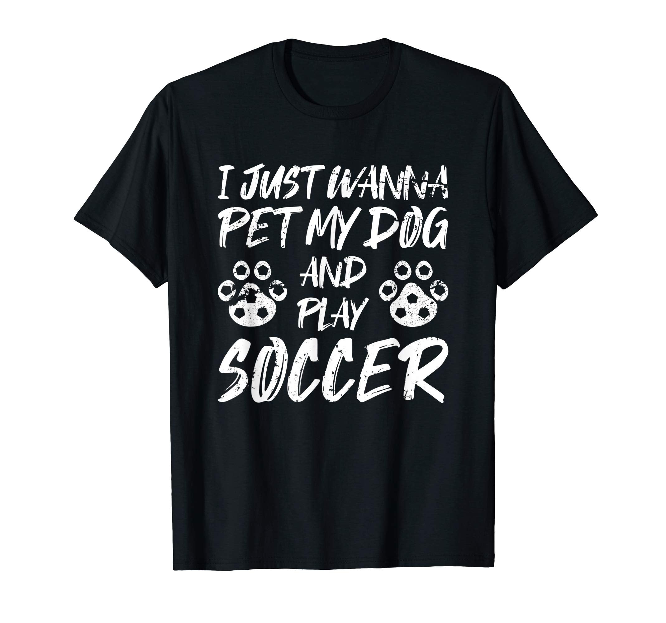 Dog Lover Funny Soccer T-Shirt - Custom Art Print for Adults - T-Shirt, Sweatshirt, Hoodie