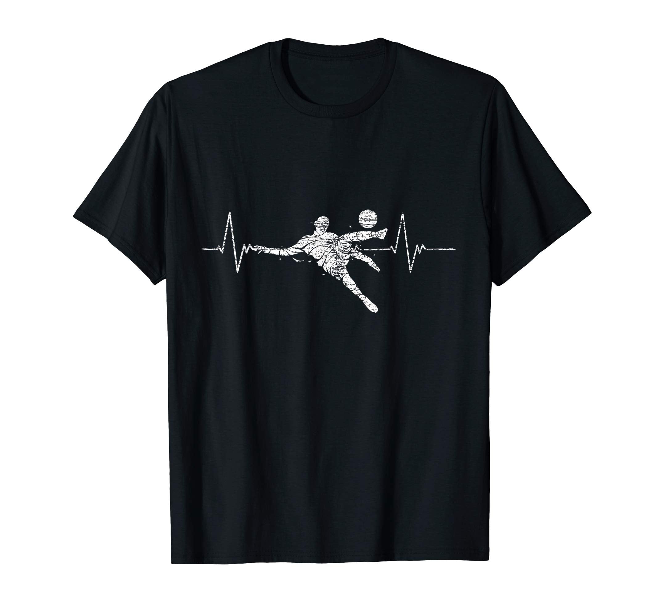 Soccer Player Heartbeat Gift T-Shirt - Custom Art Print for Adults - T-Shirt, Sweatshirt, Hoodie