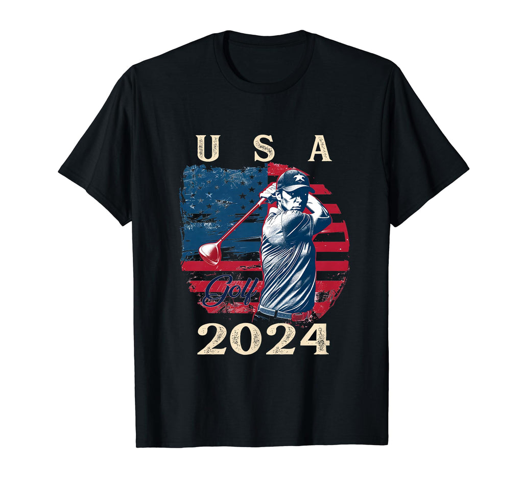 Usa Flag 2024 Fathers Day American T-Shirt - Graphic Print for Adults - T-Shirt, Sweatshirt, Hoodie