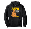 Papa Bear Animal Pun Bears Lover Hoodie - Aesthetic Graphic for Adults - T-Shirt, Sweatshirt, Hoodie