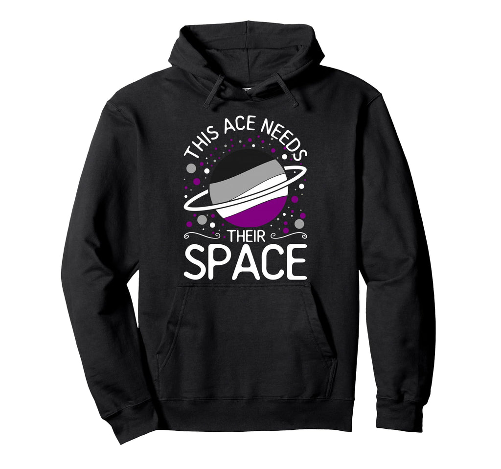 Lgbtq Ace Pride Genderfluid Queer Gift Hoodie - Custom Art Print Men Women - T-Shirt, Sweatshirt, Hoodie